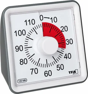 Image de TFA - Timer VISUAL 38.2043.10 - anthracite