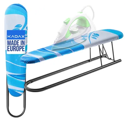 Obrázok produktu pre Žehliaca doska s rozmermi 53 x 13 cm, s odnímateľným poťahom a vrstvou peny