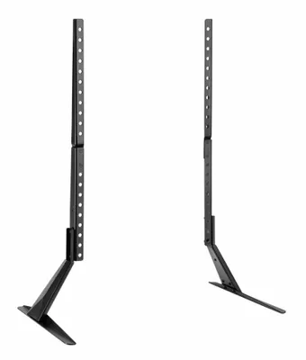 Produktbild von Akai TV-Tisch, Bildschirmdiagonale 23"–75", VESA min. 200×200, VESA max. 800×400, Tragkraft bis zu 40 kg, Höhenverstellbereich 673/735 mm, schwarz