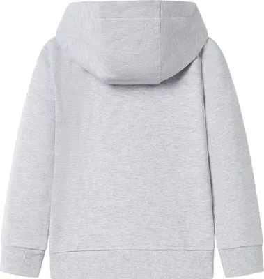 Produktbild von vidaXL Kinder-Kapuzenpullover mit Reißverschluss Grau 92