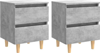 Obrázek produktu pro VidaXL 805860, Barva betonu, 400 mm, 350 mm, 500 mm, 2 kusů