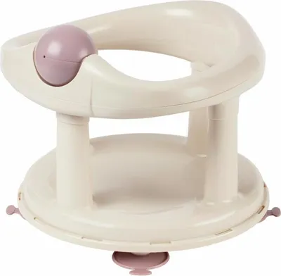 A baby bath seat is shown from a 3/4 angle against a white background.