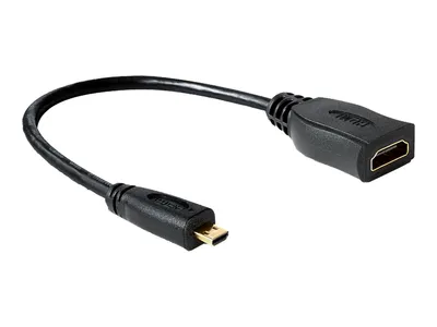 Produktbild von Delock High Speed HDMI z Ethernetem - adapter HDMI
