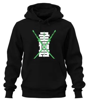 Produktbild von 主導権を握り 未来をくく Katana Cyberpunk Anime Manga Japan Samurai Hoodie Kapuzenpullover, Schwarz, L