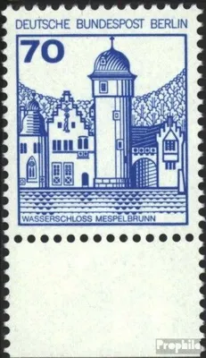Produktbild von Briefmarken Berlin (West) 1977 Mi 538A Unterrandstück postfrisch Burgen und Schlösser