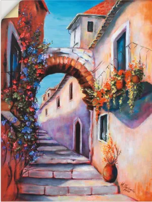 Produktbild von ARTland Wandbild, selbstklebend Mediterrane Impressionen Größe: 45x60 cm