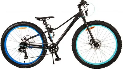 Obrázok produktu pre Volare detské bicykle chlapci Gradient 26 palcov 42 cm chlapci 7G kotúčová brzda čierno-modrá - FATBIKE