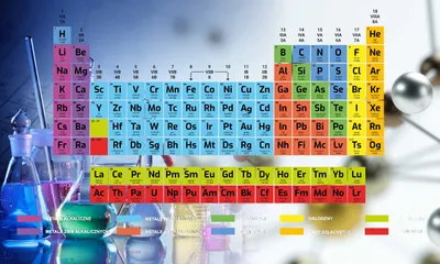 Obrázok produktu pre Magnetická podložka pre radiátory Periodická tabuľka 60 x 100 cm