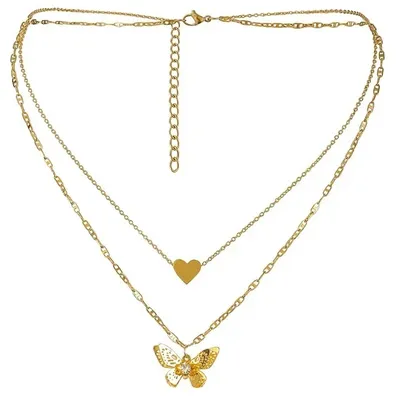 Immagine prodotto di Collana VA-26896 in Oro con Ciondolo a Cuore KP26896