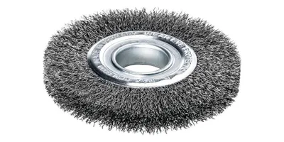 Immagine prodotto di Spazzola rotonda D.300mm spessore del filo 0,30mm STA crimpato 35-40mm 3000min-¹ 1 LESSMANN