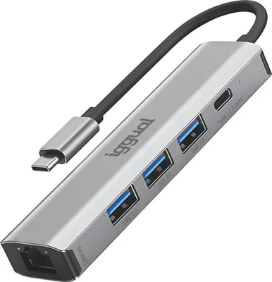 Image de Hub USB iggual IGG320181