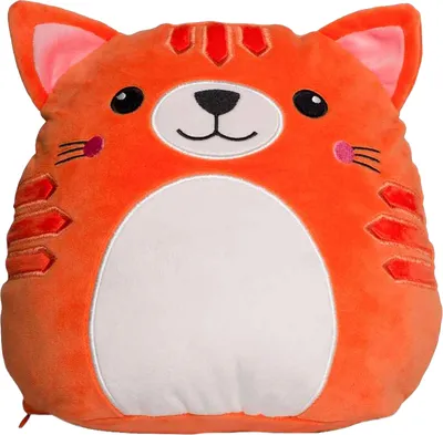 Immagine prodotto di Mumbles - Peluche "Squidgy", gatto rosso PC5515 (taglia unica) (arancione)