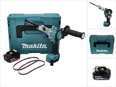 Produktbild von Makita DBS 180 F1J Akku Bandfeile 18 V 9 x 533 mm Brushless + 1x Akku 3,0 Ah + Makpac - ohne Ladegerät