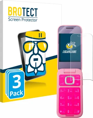 Produktbild von 3x BROTECT Schutzglas für HMD Barbie Phone Schutzfolie Panzer Folie Glas Display Schutz klar