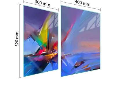 Produktbild von Glasschutzplatte Für Herd 70X52 Stück