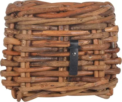 Produktbild von A2 Living Rattan Korb MINI Eckig Niedrig 27x24 Blumentopf Pflanzkorb Rattan