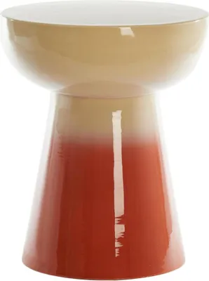 Produktbild von Light & Living - Beistelltisch Rovini - Dunkelorange - Ø35cm