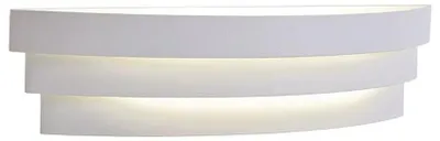 Productafbeelding van PRENDELUZ LED-wandlamp, wit, gelakt, 20 W, 4000 K, 30 cm
