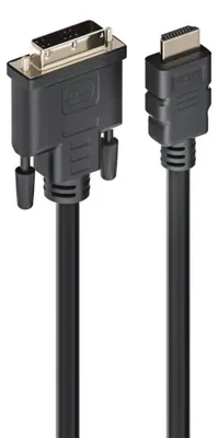 Image de Câble de connexion HDMI vers DVI Ewent EC1350 noir