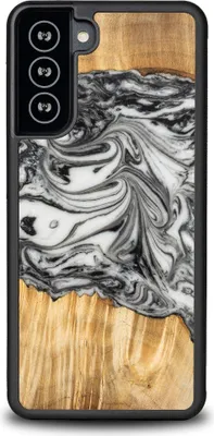 Produktbild von Bewood Einzigartige Hülle für Samsung Galaxy S21 Plus - 4 Elemente - Erde