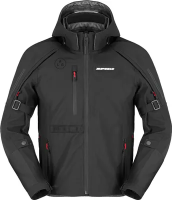 Produktbild von Spidi Mission-V H2Out wasserdichte Motorrad Textil Jacke, schwarz, XL