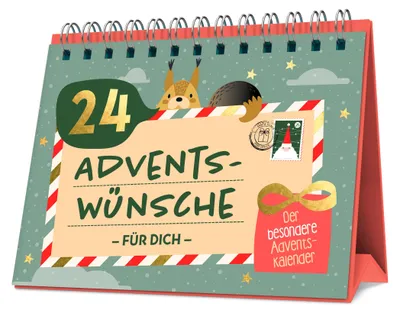 Produktbild von 24 Adventswünsche für dich - Adventskalender
