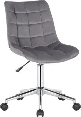Produktbild von Bürostuhl HLO-CP61 Samt grau