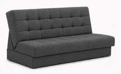 Produktbild von ANMIL Schlafsofa OLIO mit Bettkasten in Dunkelgrau Stoff SAWANA Modernes Funktionssofa 192 × 85 x 100 cm