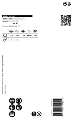 Productafbeelding van EXPERT multifunctionele zaag voor diverse materialen, 76x60 mm