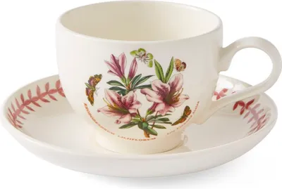 Produktbild von Portmeirion Keramik Tasse & Untertasse Botanic Garden Meadow Lilien