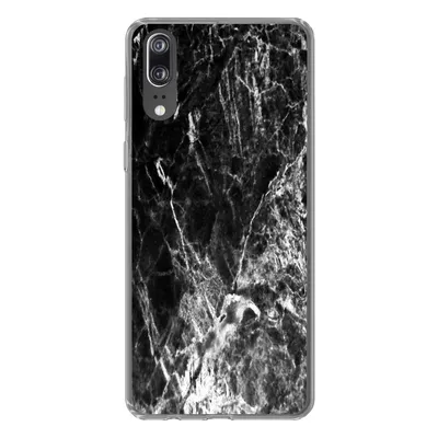 Produktbild von MuchoWow® Handyhülle Schutzhülle Hülle für Huawei P20 Marmor - Stein - Luxus Silikon Softcase Handy Hülle - Hardcover