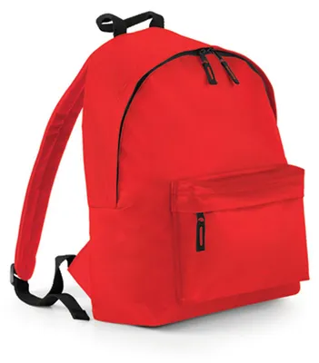 Produktbild von BagBase BG125 | Original Fashion Backpack / Rucksack | 31 x 42 x 21 cm - Farbe: Bright Red - Größe: 31 x 42 x 21 cm