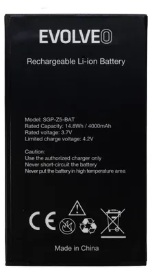 Zdjęcie produktu dla EVOLVEO oryginalna bateria 4000 mAh do StrongPhone Z5, Z6