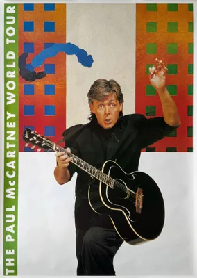 Zdjęcie produktu dla Paul McCartney - Światowa Trasa Koncertowa 1990 - Plakat - 61x85 cm