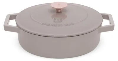 Produktbild von BerlingerHaus Schmorfanne / Sauteuse Taupe - Gusseisen - ø 26 cm - geeignet für alle Wärmequellen - emaillierte Antihaftbeschichtung