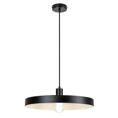 Produktbild von Rabalux 72017 Pendelleuchte 1 Spot Alatar, E27, schwarz, rund, Industriell, ø400mm