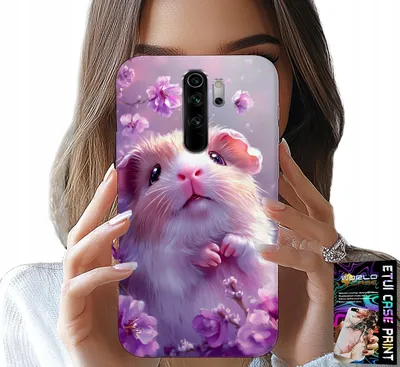 Zdjęcie produktu dla Etui Do Xiaomi Redmi 9 - Słodki Chomik, Gryzonie Wzory Dla Dzieci