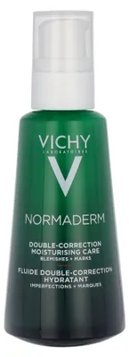 Produktbild von Vichy Normaderm Phytosolution, Unisex, Mischhaut, ölige Haut, 50 ml, Anti-Akne, Reinigend, Feuchtigkeitsspendend, Porenverkleinernd, Pumpenflasche, AQUA / WATER - GLYCERIN - SALICYLIC ACID - ISONONYL ISONONANOATE - BUTYLENE GLYCOL - KAOLIN - ZINC...