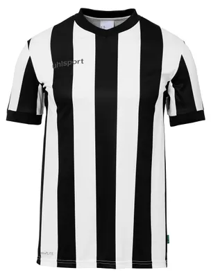Imagen del producto de Camiseta de manga corta Uhlsport Stripe 2.0 para hombre - Negra / Blanca