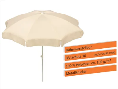 Produktbild von Schneider Sonnenschirm IBIZA 240/8 natur 681-02