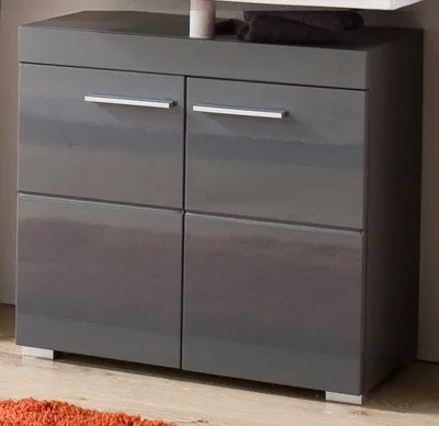 Produktbild von trendteam Koupelnová skříňka Amanda Grey Melamin/Agave Grey HG.TZ 60 x 56 x 34 cm