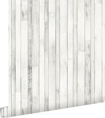 Produktbild von ESTAhome Tapete Holz-Optik Grauweiß 53 cm x 10.05 m