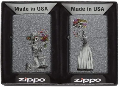 Produktbild von Zapalniczka ZIPPO DAY OF DEATH SKULLS SET 60002305