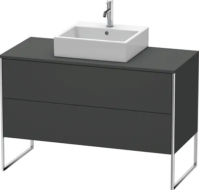 Produktbild von Waschtischunterbau XSQUARE 778x1200x548mm graphit matt 778 x 1200 x 548 mm graphit matt