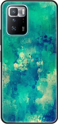 Produktbild von König Design Hülle kompatibel mit Xiaomi Poco X3 GT Kunststoff Soft Handyhülle - Handy Case Aquarell