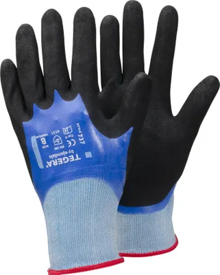 Produktbild von Ejendals Tegera® 737 Montagehandschuhe – Nitrilbeschichtung für optimalen Schutz in nassen und öligen Arbeitsumgebungen (12 Paar)