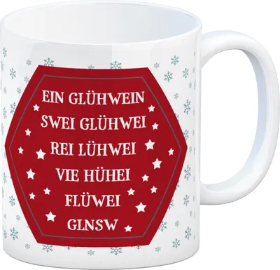 Produktbild von Kaffeebecher mit Glühwein Motiv Kaffeetasse Tasse