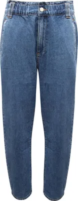 Productafbeelding van 1867AT dames jeans, model BAGGY, damesbroek van denim