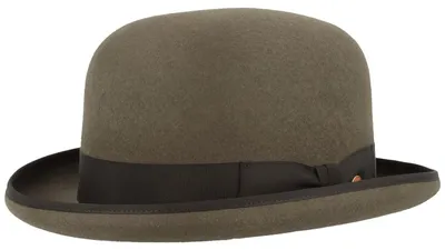 Mayser Melone Connor aus Wollfilz in grau