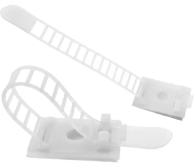 Produktbild von InLine Kabelbinder Bündelklemme 64mm, natur, 10 Stück, Transparent, 16 g, 120 mm, 195 mm, 20 mm, 25 g